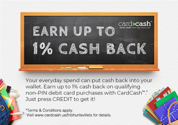 Earn up to 1% Cash Back school black board