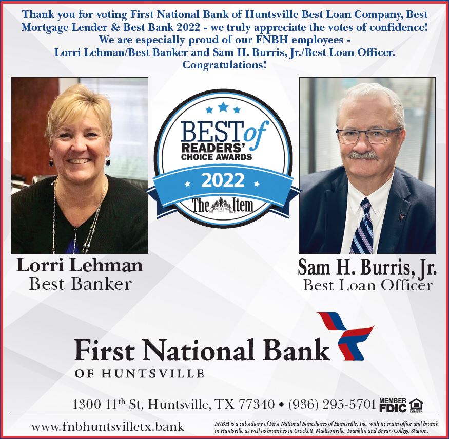 Best Bank and Best Banker and Loan Officer 2022 Reader's Choice Awards
